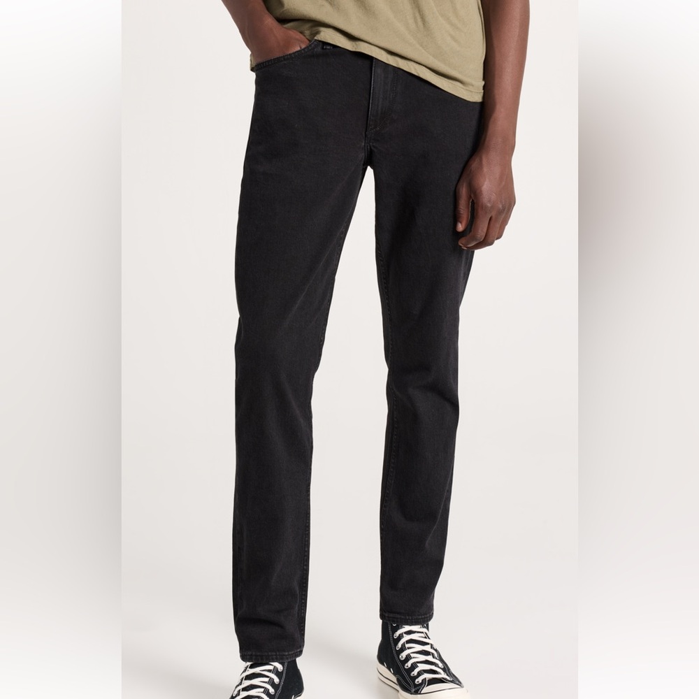 Men’s Rag and Bone Washed Black Fit 2 Authentic Stretch Jeans